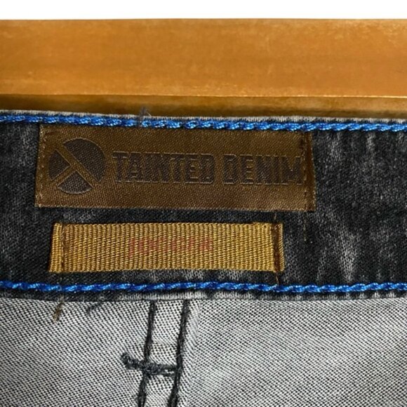 NWT Tainted Denim Men's Black Casual Jogger Jean - Picture 4 of 9